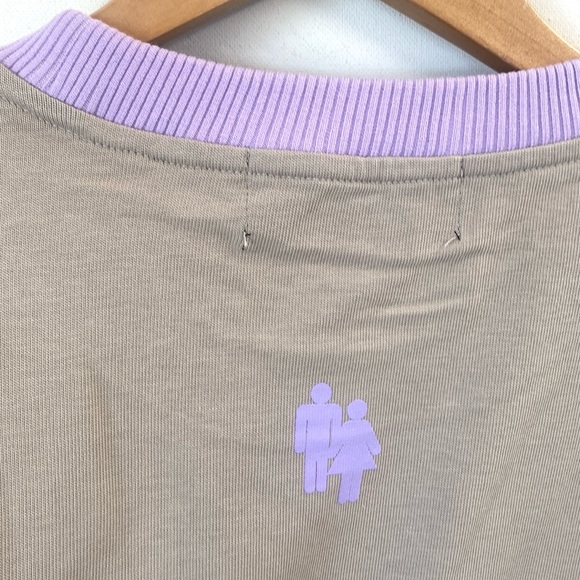 (A8) NEW Homme + Femme Crewneck Short Sleeve tee shirt, Size Large, NWOT - Picture 7 of 7